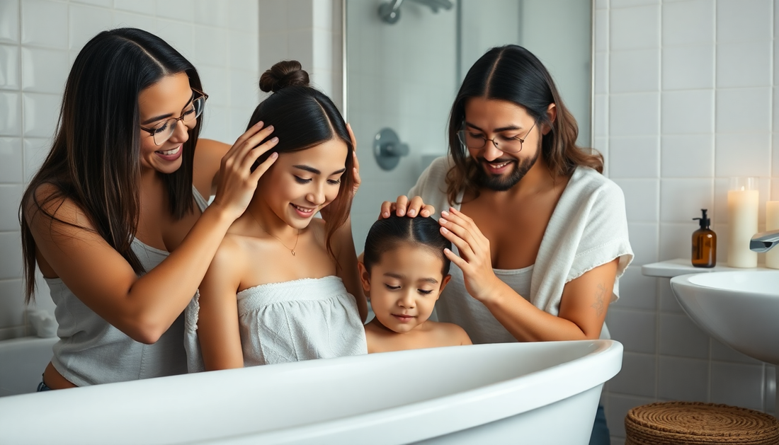 Creating a Gentle, Family-First Routine to Support Natural Hair Growth and Scalp Health