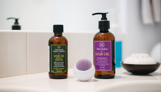 Calm Scalp, Strong Strands: A Family-First Routine for Gentle Hair Growth with Castor Oil, Rosemary Oil, and Hair Growth Oil