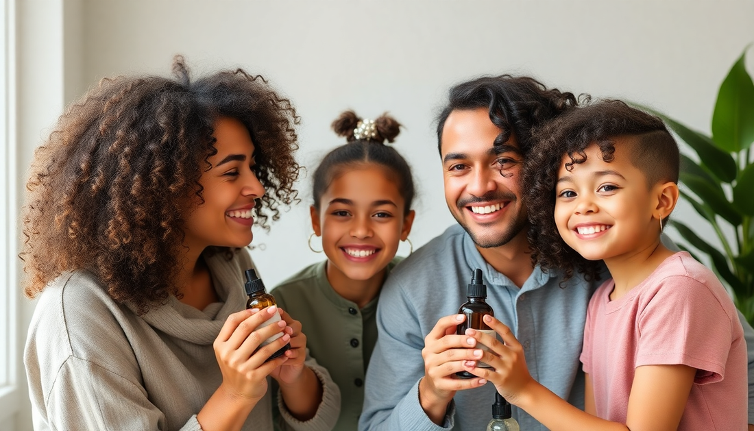 Nurturing Natural Hair Growth for the Whole Family with Simple, Gentle Daily Habits