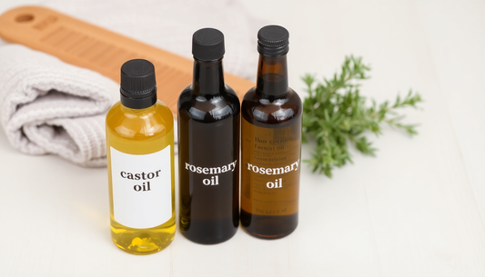 A Gentle Family Ritual for Long-Lasting Hair Growth: Everyday Care with Castor Oil and Rosemary Oil