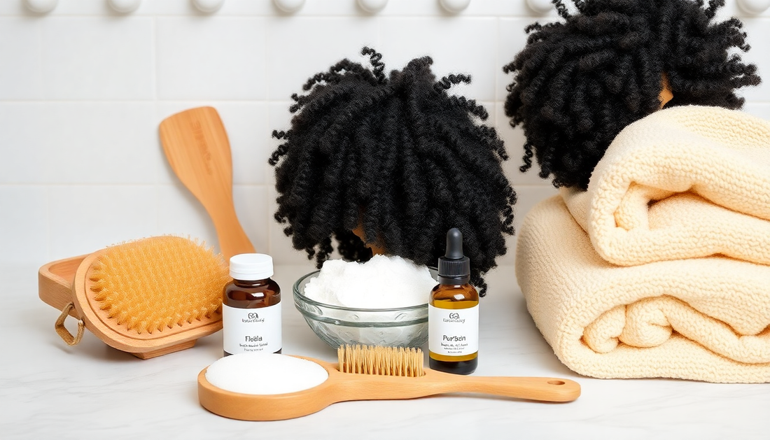 Creating a Calm and Consistent Hair Care Routine to Support Natural Growth in Every Family Member