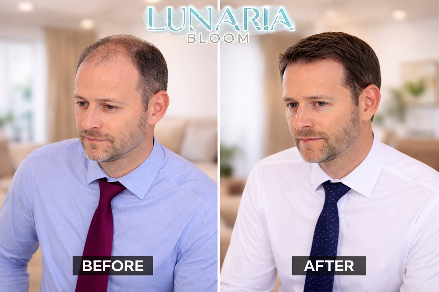 Huile capillaire Lunaria Bloom™ pour adultes aux cheveux secs et abîmés - Huiles de ricin et de romarin répare et fortifie les cheveux