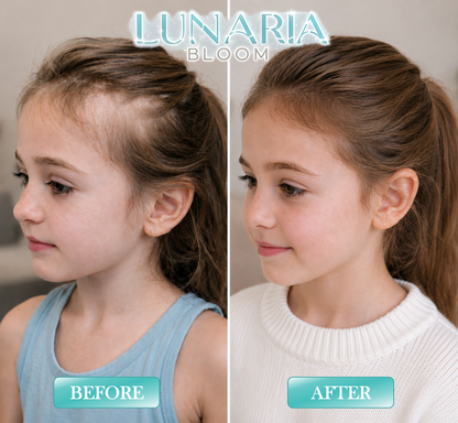 Lunaria Bloom™ Wild Growth Hair Oil For Kids - Castor Oil For Hair Growth - Rosemary Oil For Hair Growth - Gentle Children Hair Care