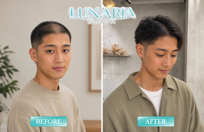 Lunaria Bloom™ Wild Growth Hair Oil - Castor Oil For Hair Growth - Rosemary Oil For Hair Growth - Hair Growth Oil For Women and Men