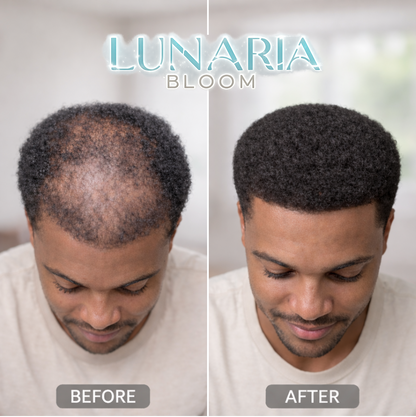 Huile capillaire Lunaria Bloom™ pour adultes aux cheveux secs et abîmés - Huiles de ricin et de romarin répare et fortifie les cheveux